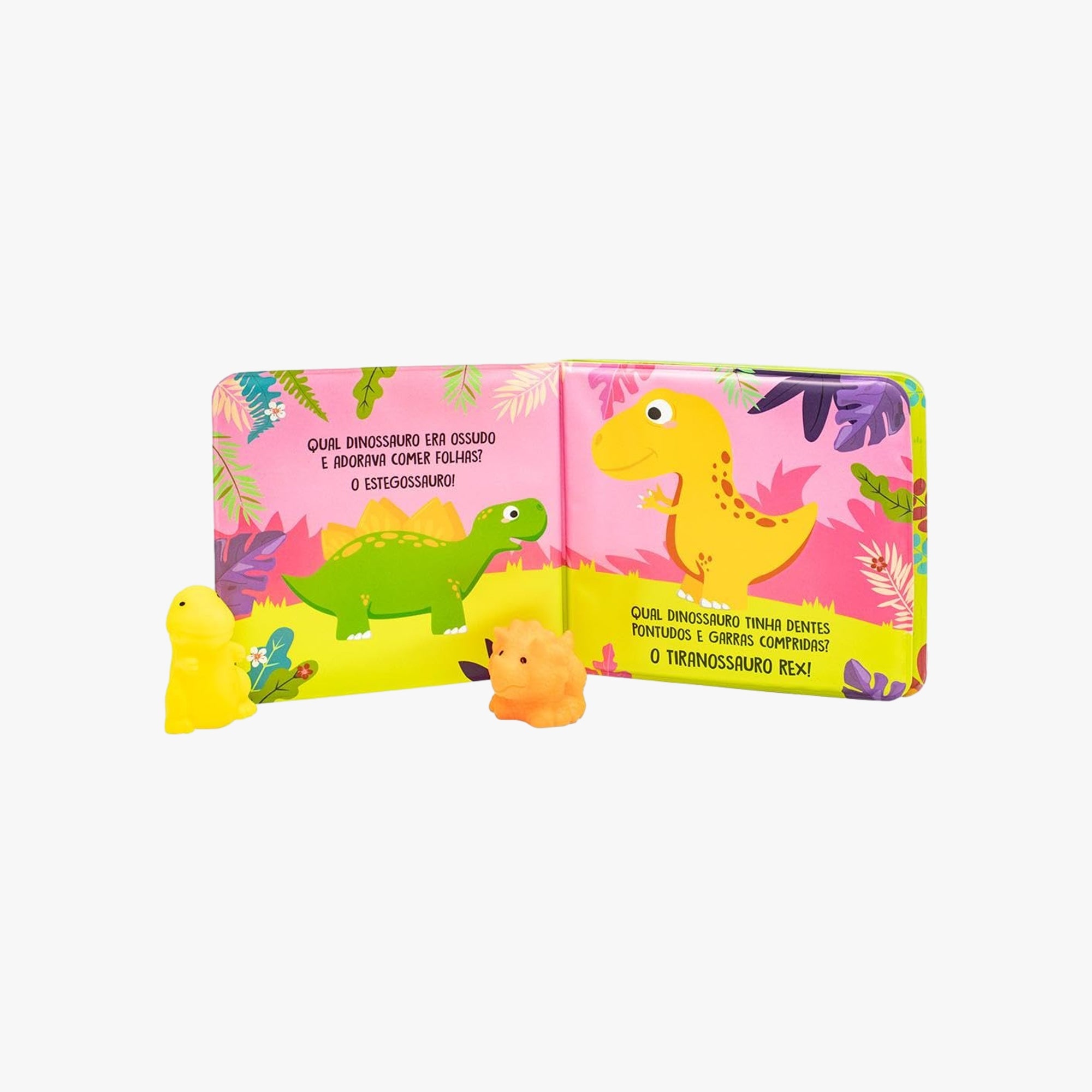 Livro de Banho Divertido Dinossauro