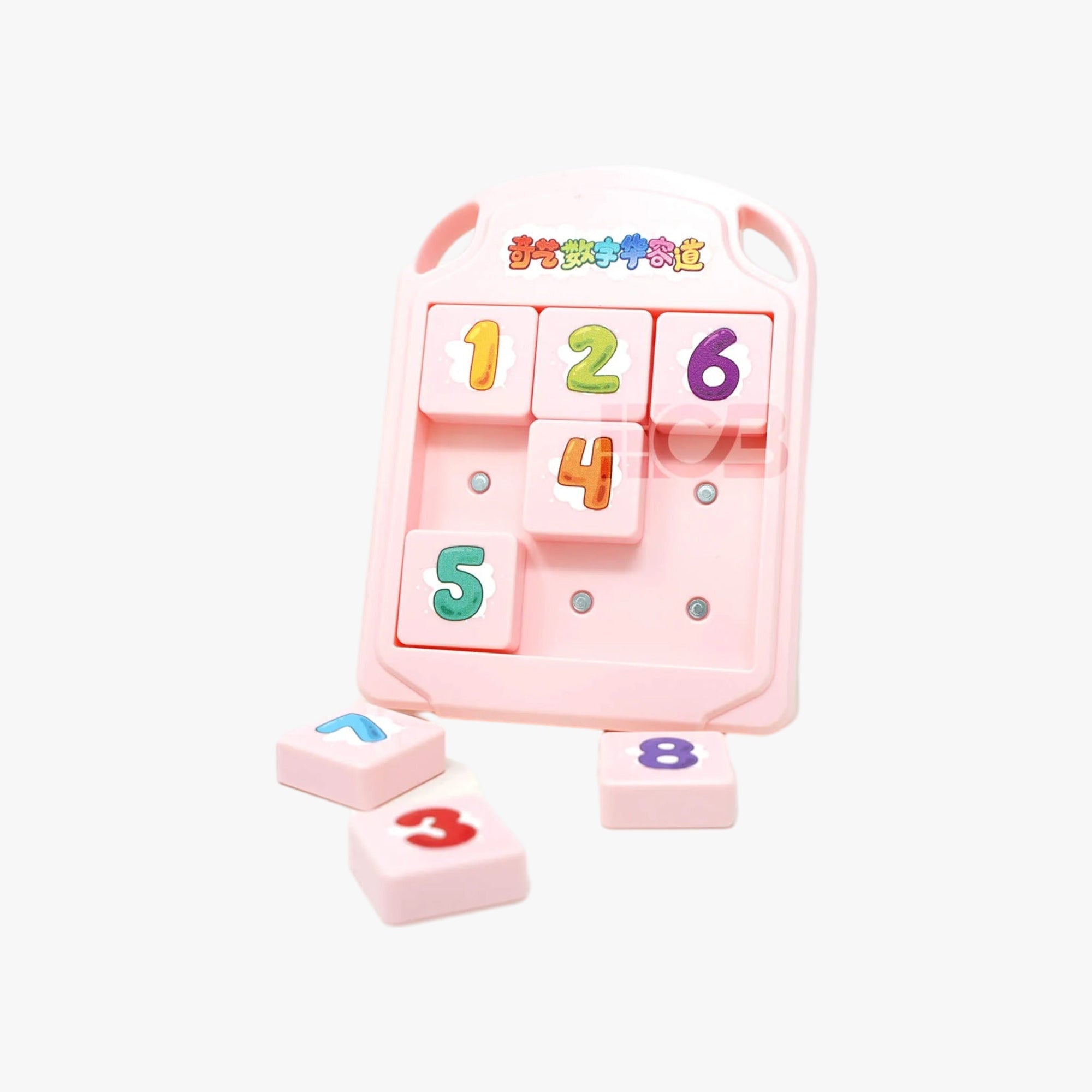 Brinquedo Infantil Racha Cuca Toys Liang 3X3 Rosa