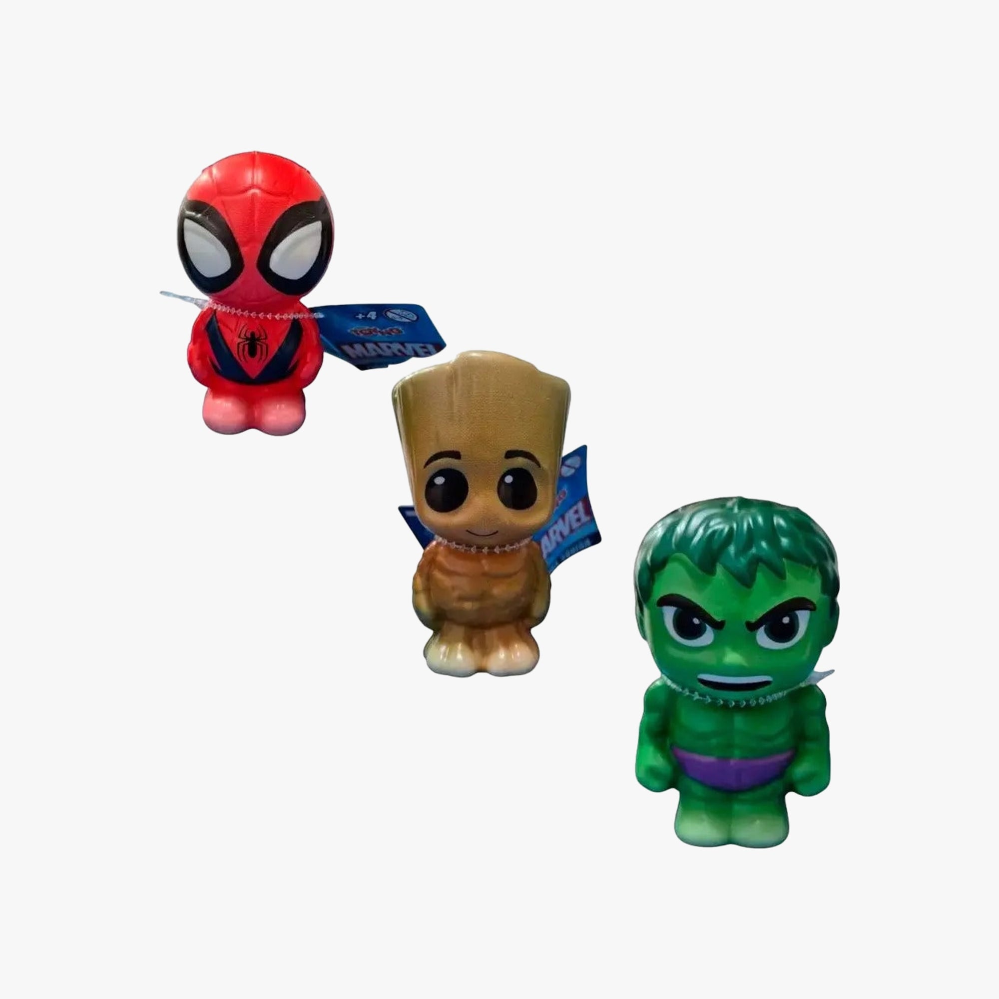 Brinquedo Figura de Borracha Squish Marvel Sortido