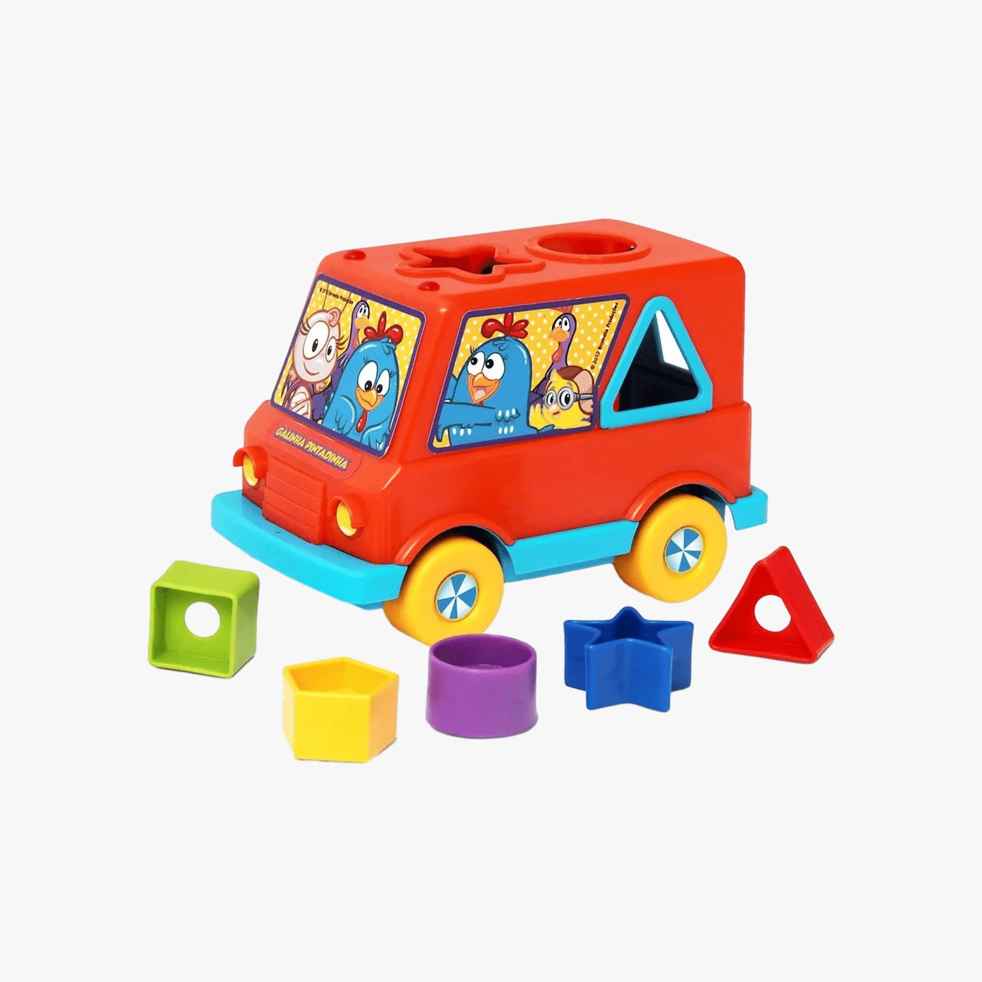 Brinquedo de Encaixe Baby Van Galinha Pintadinha