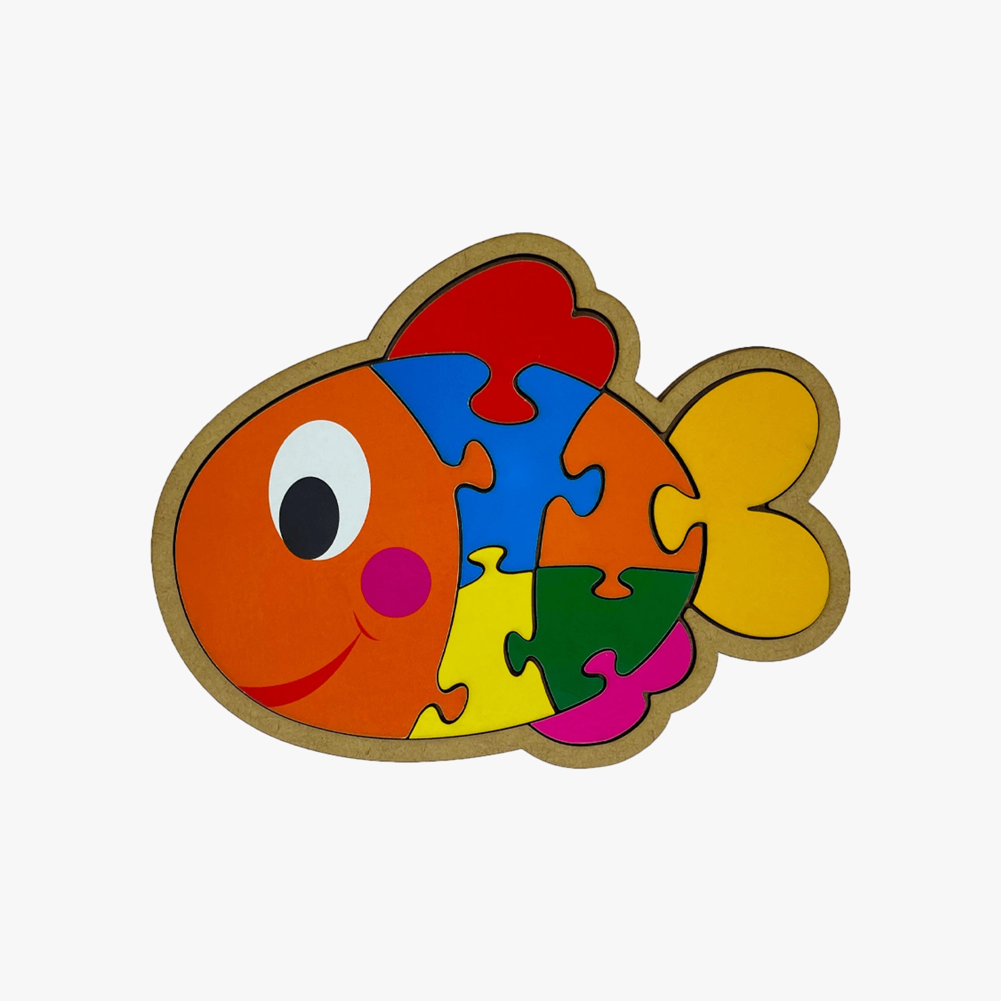Quebra-Cabeça Peixe 8 Peças