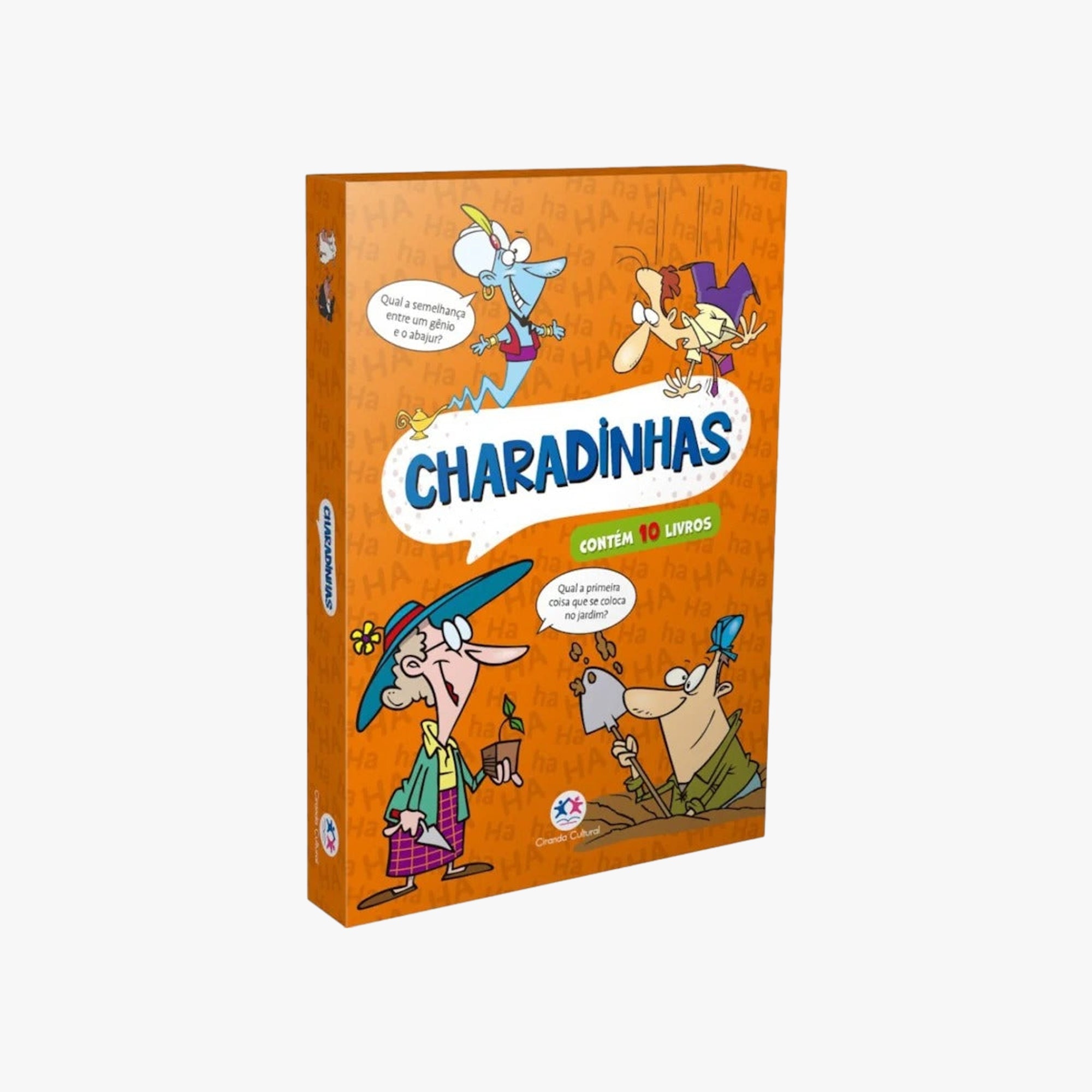 Charadinhas Enigmas - Kit com 10 Livros