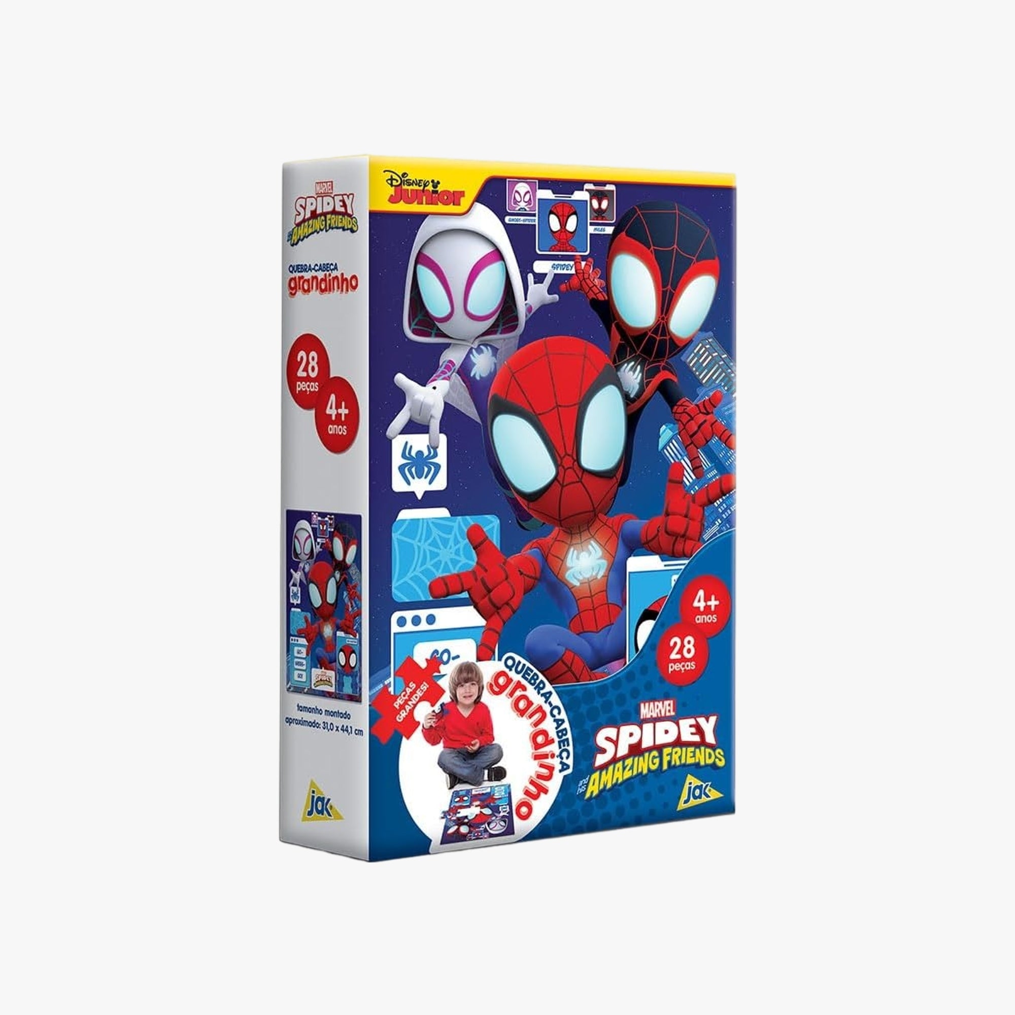 Quebra-Cabeça Spidey Grandinho 28 Peças