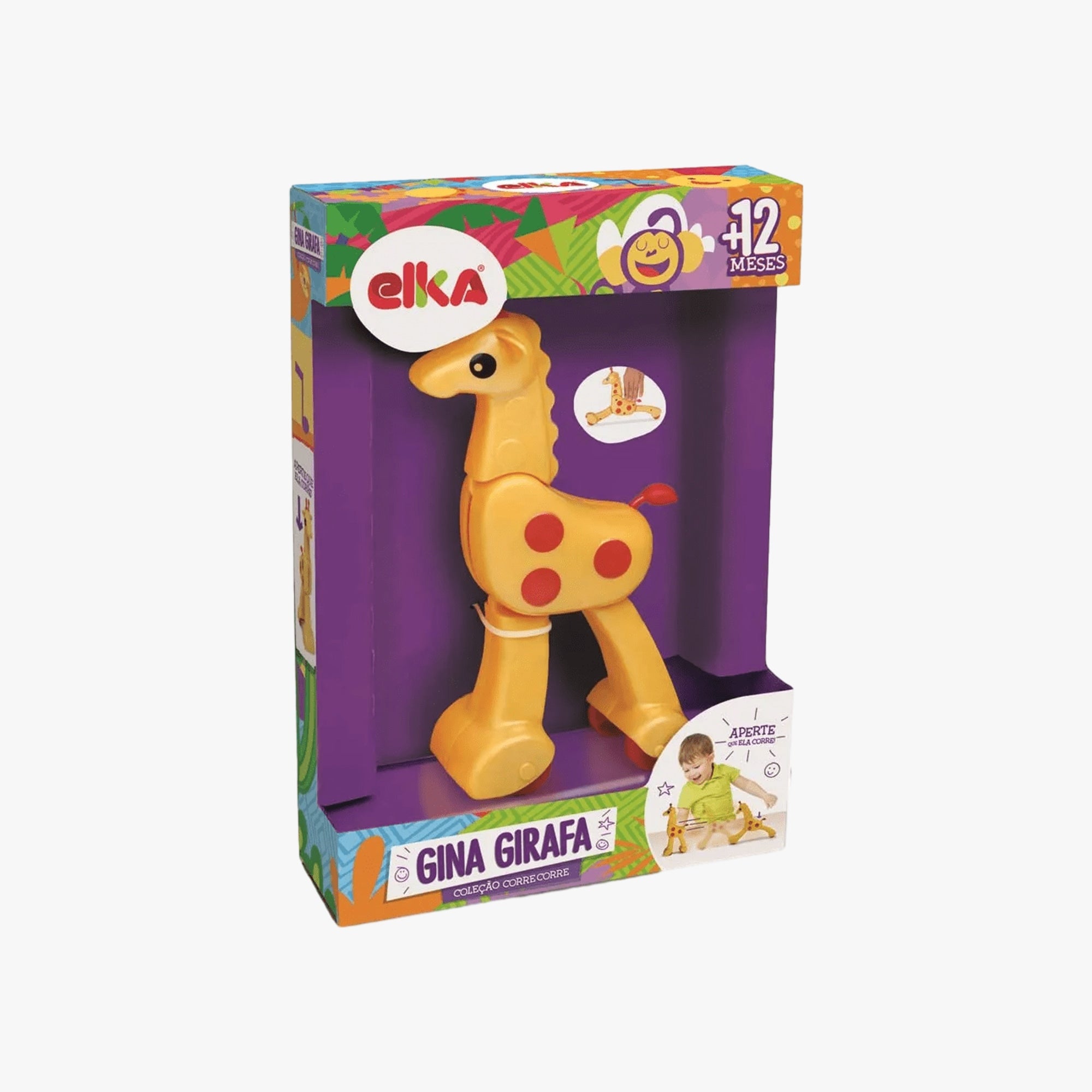 Brinquedo para Bebe Gina Girafa