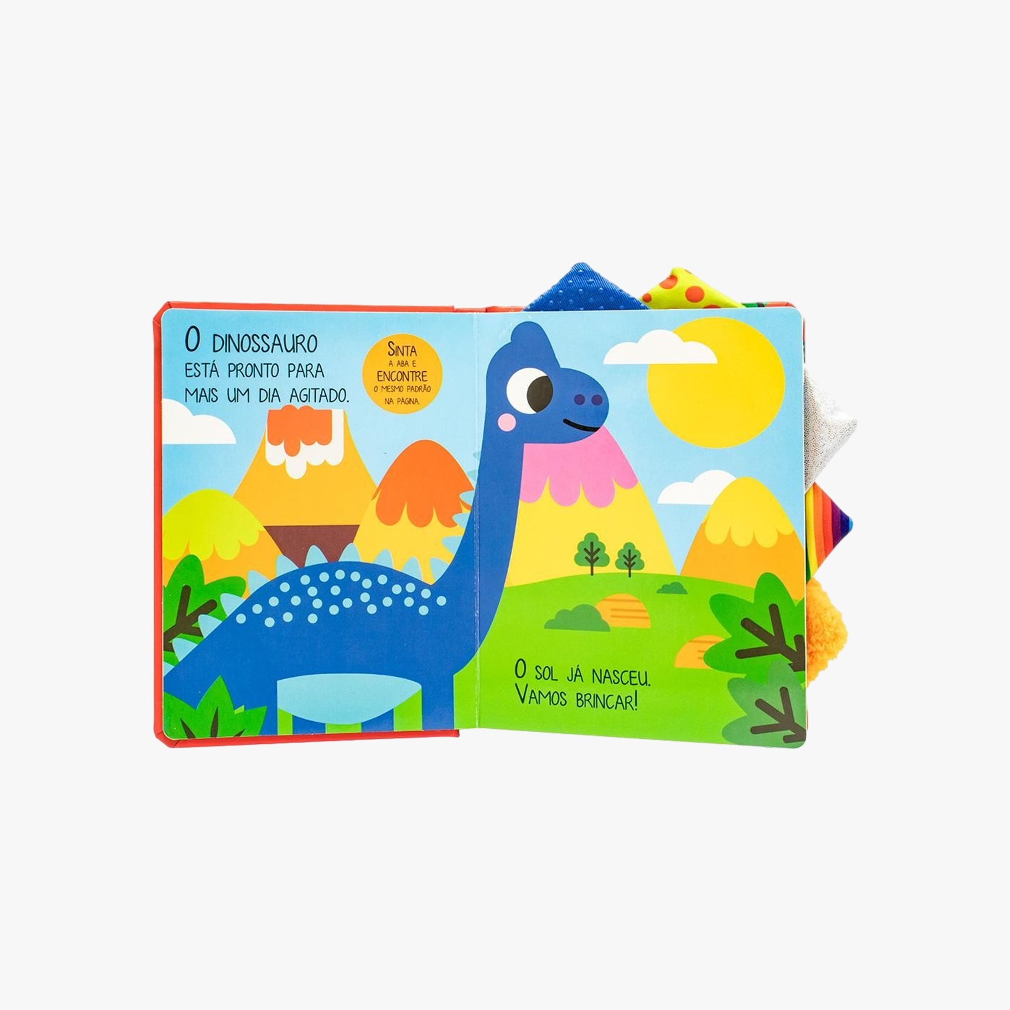 Livro Dinossauro Agitado