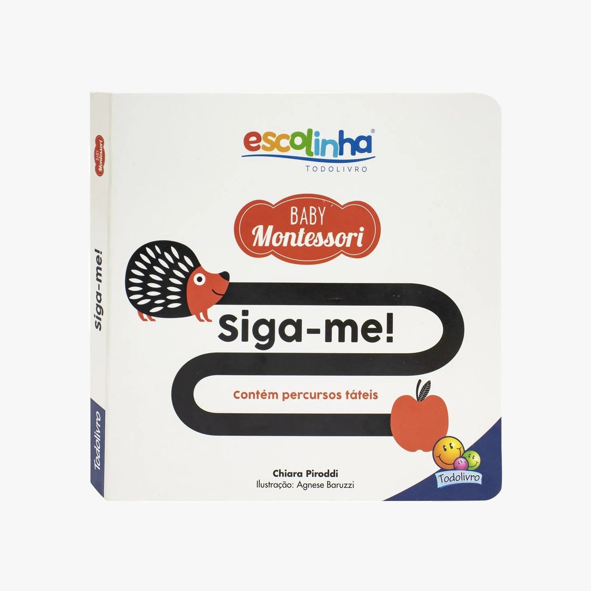 Livro Baby Montessori - Contrastes! Siga-me!