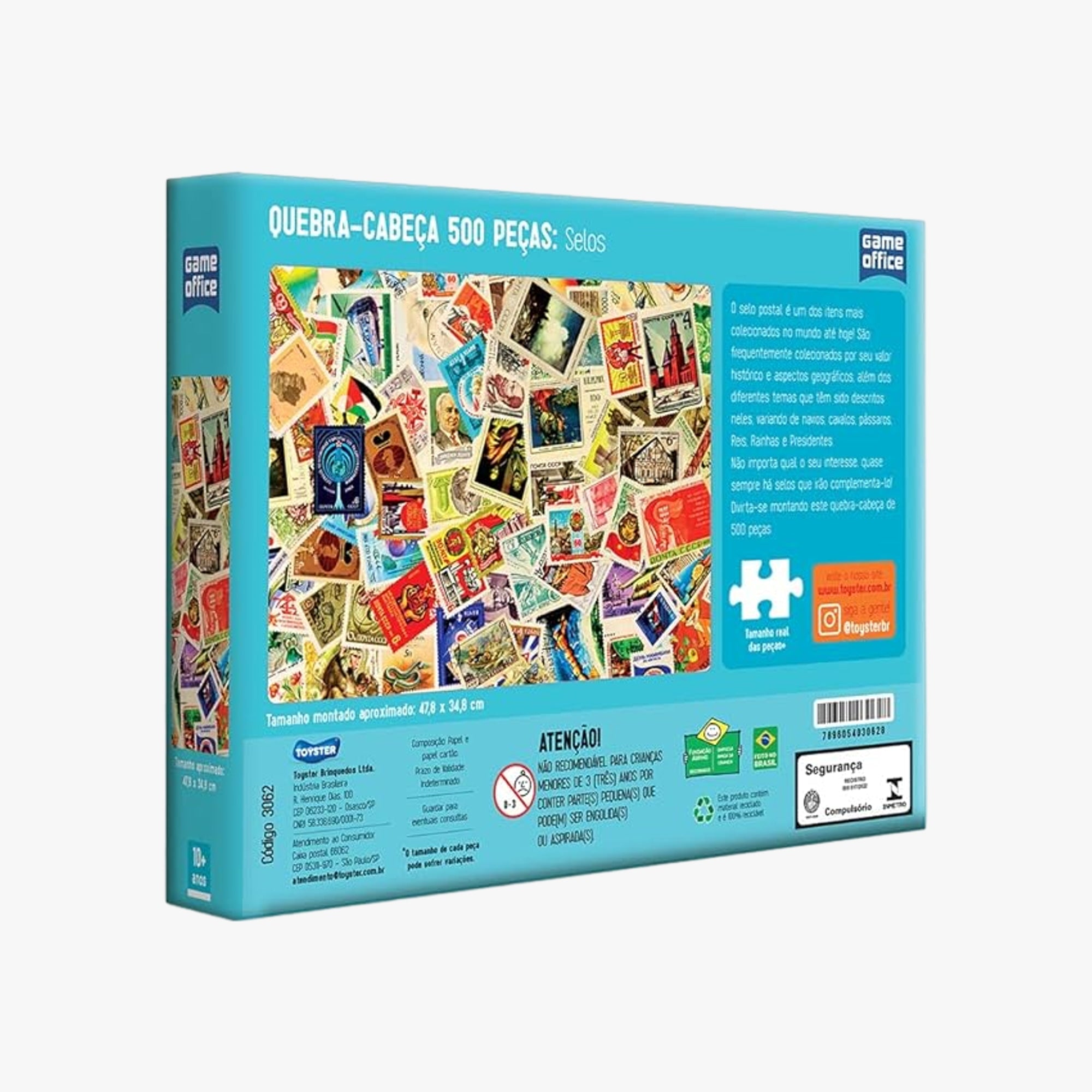 Quebra-Cabeça 500 Peças Selos Toyster