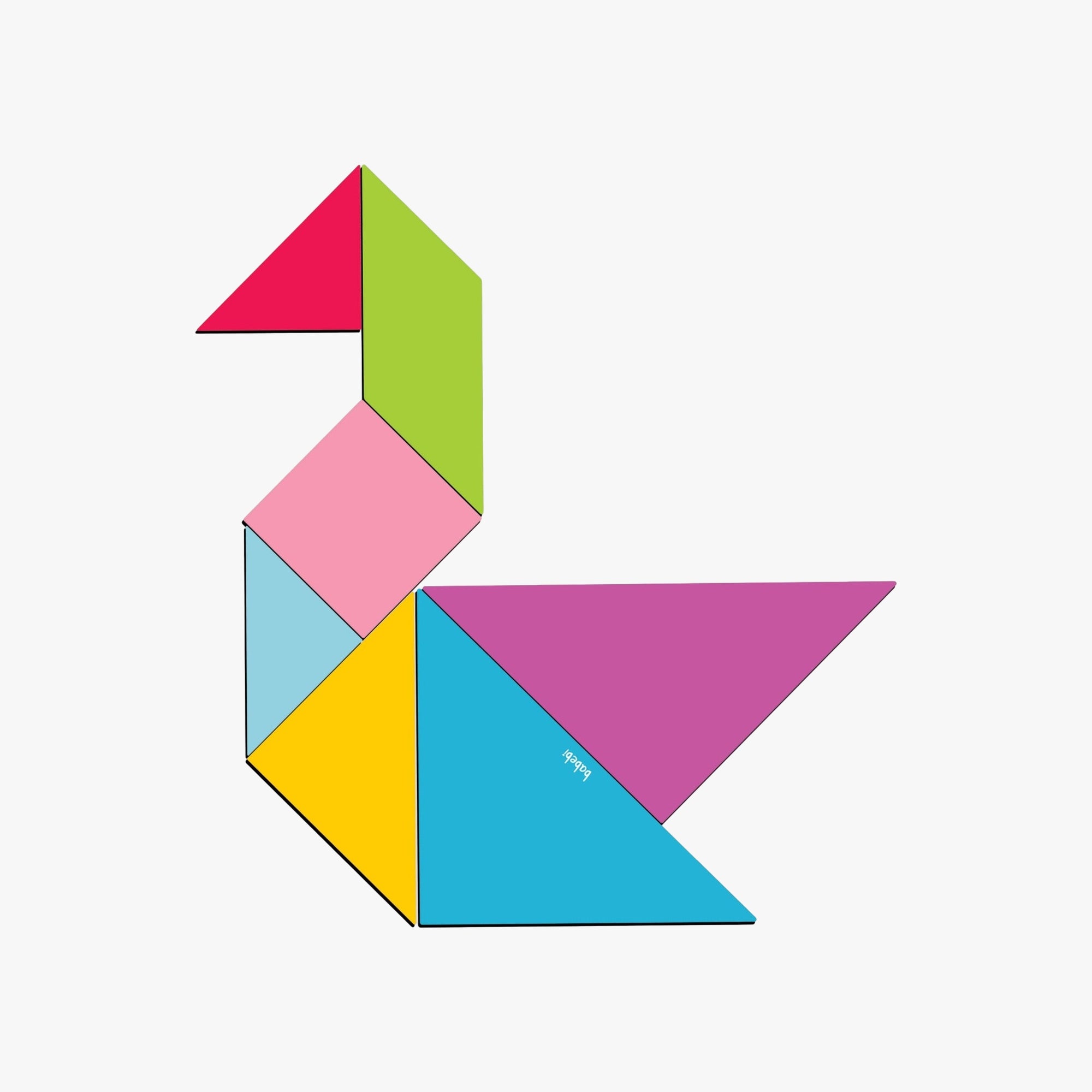 Joguinhos de Bolsa Mini Tangram