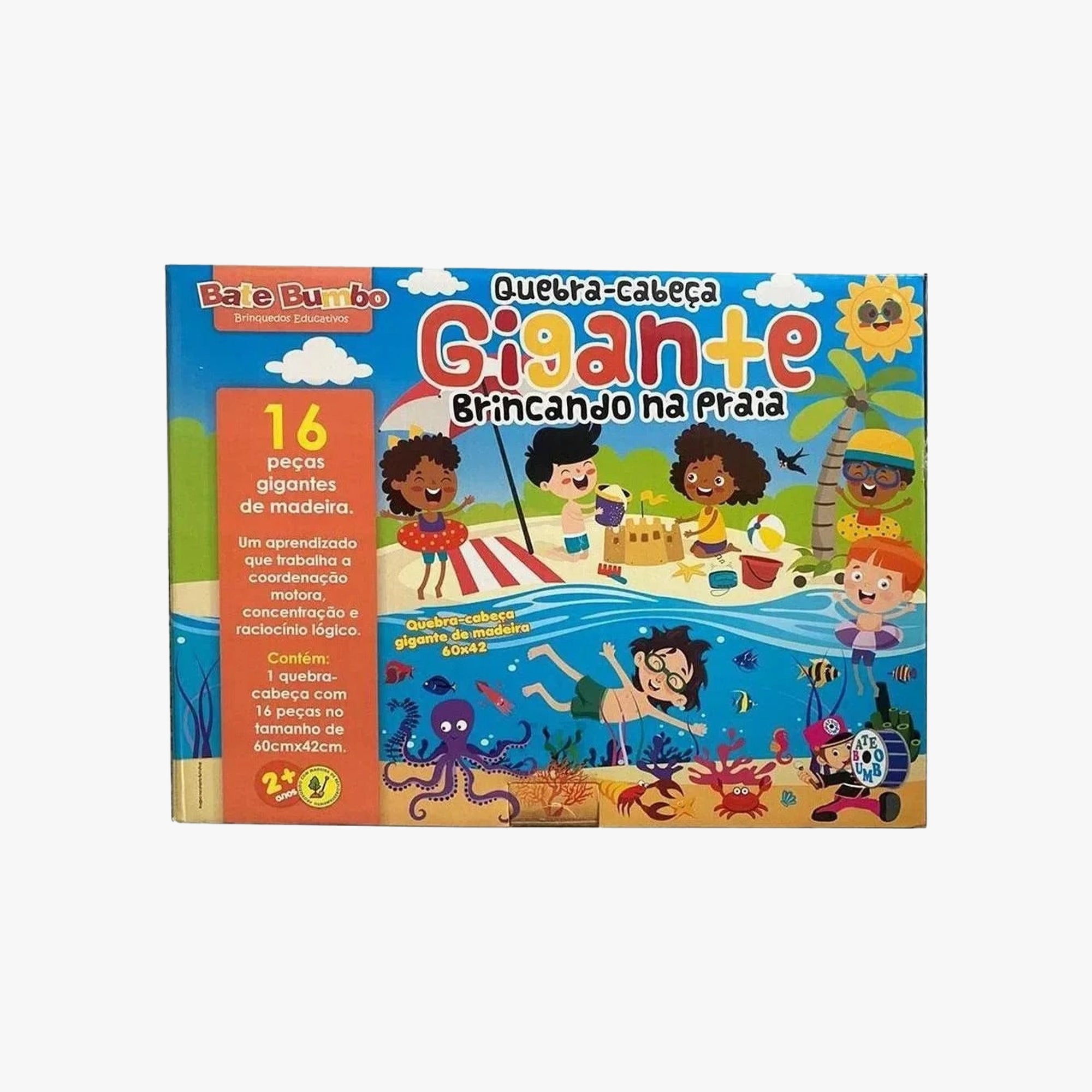 Quebra-Cabeça Gigante Praia