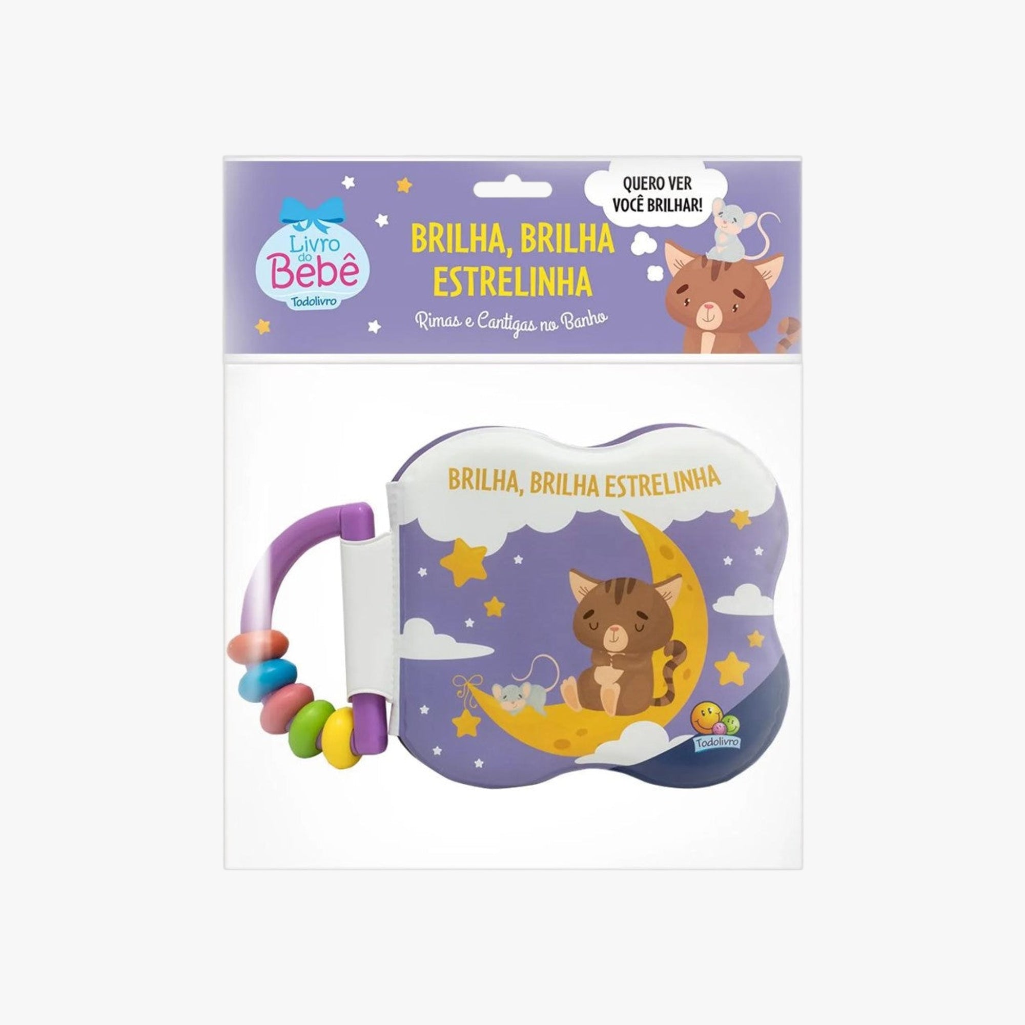 Livro de Banho Brilha Brilha Estrelinha