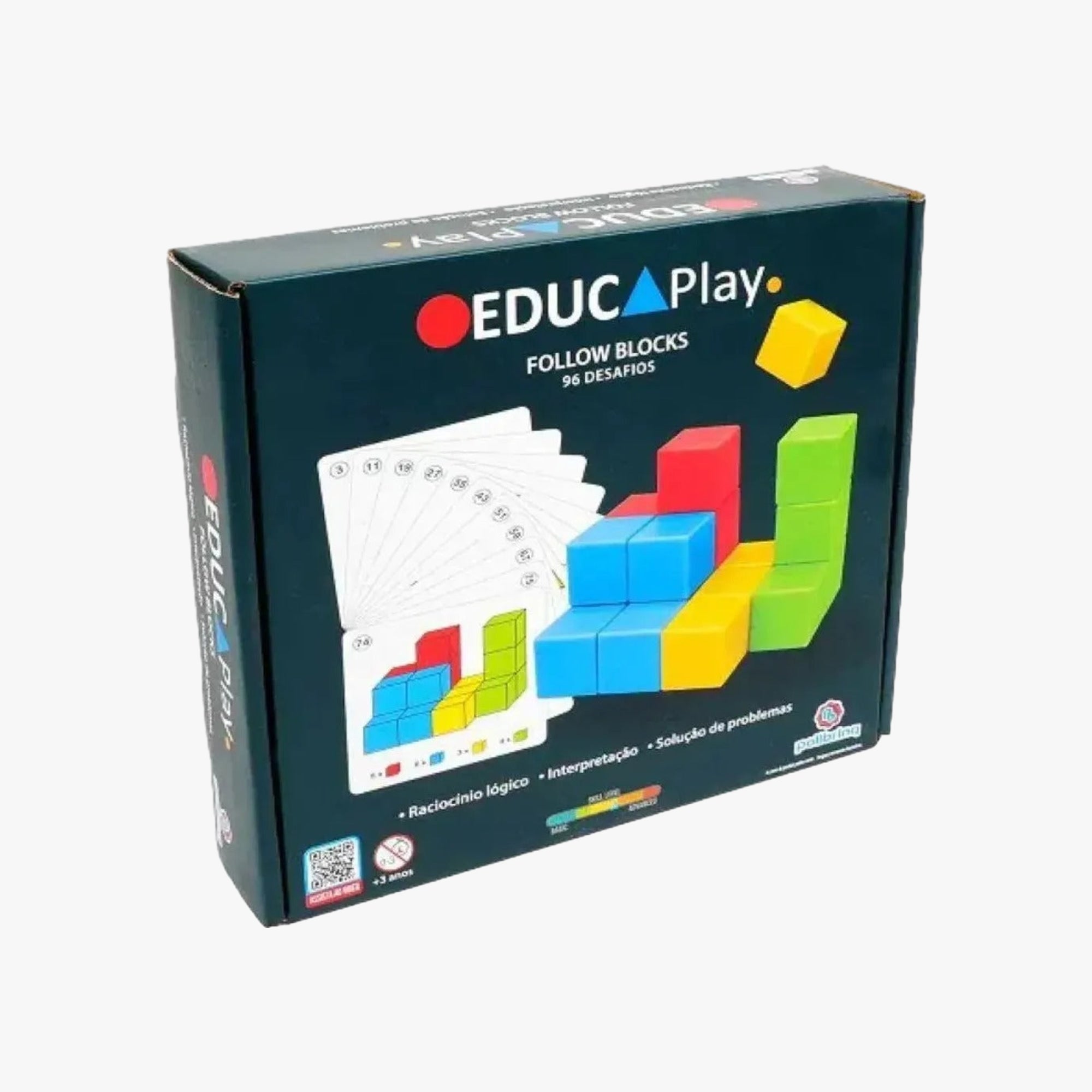 Brinquedo Educativo Follow Blocks