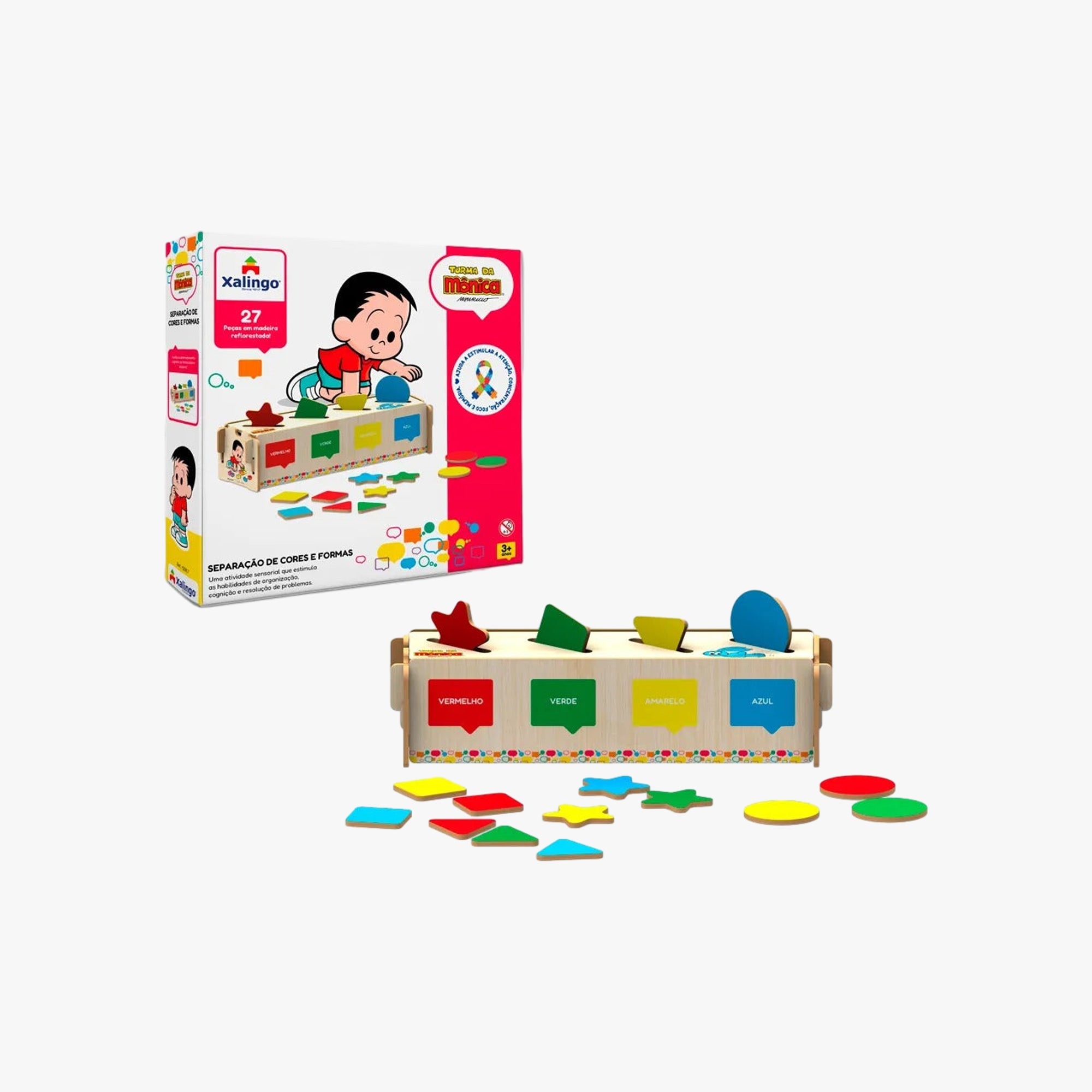 Jogo Infantil Educativo Separação de Cores e Formas