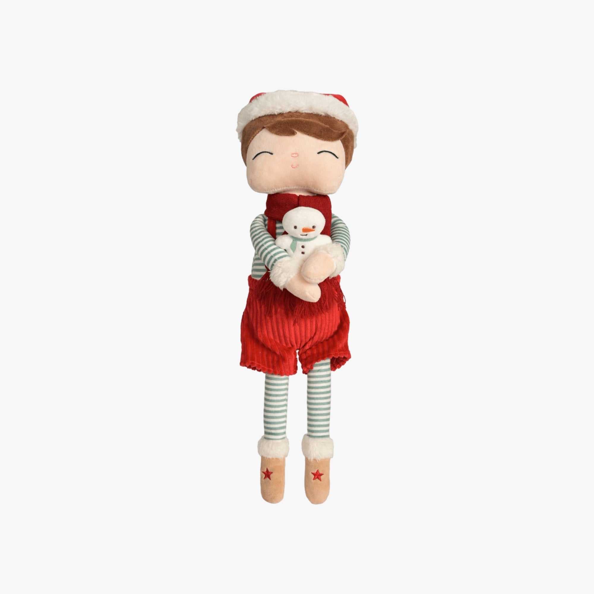 Boneco de Pano Infantil Claus - Edição Especial de Natal