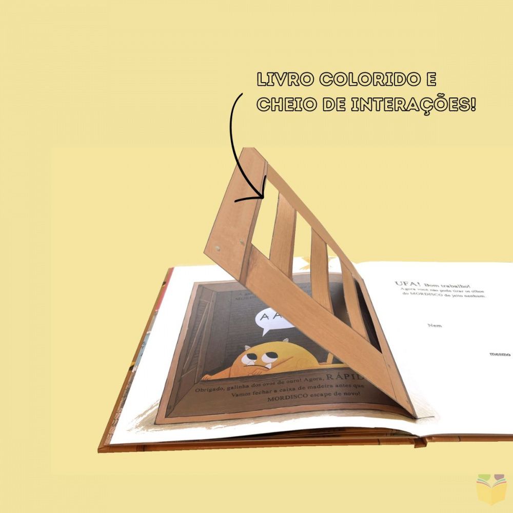 Livro Mordisco O monstro de livro