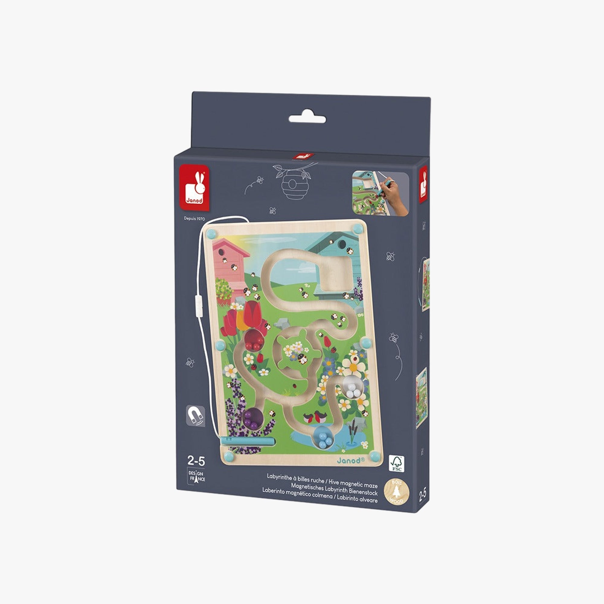 Brinquedo Infantil Labirinto Magnético Abelha