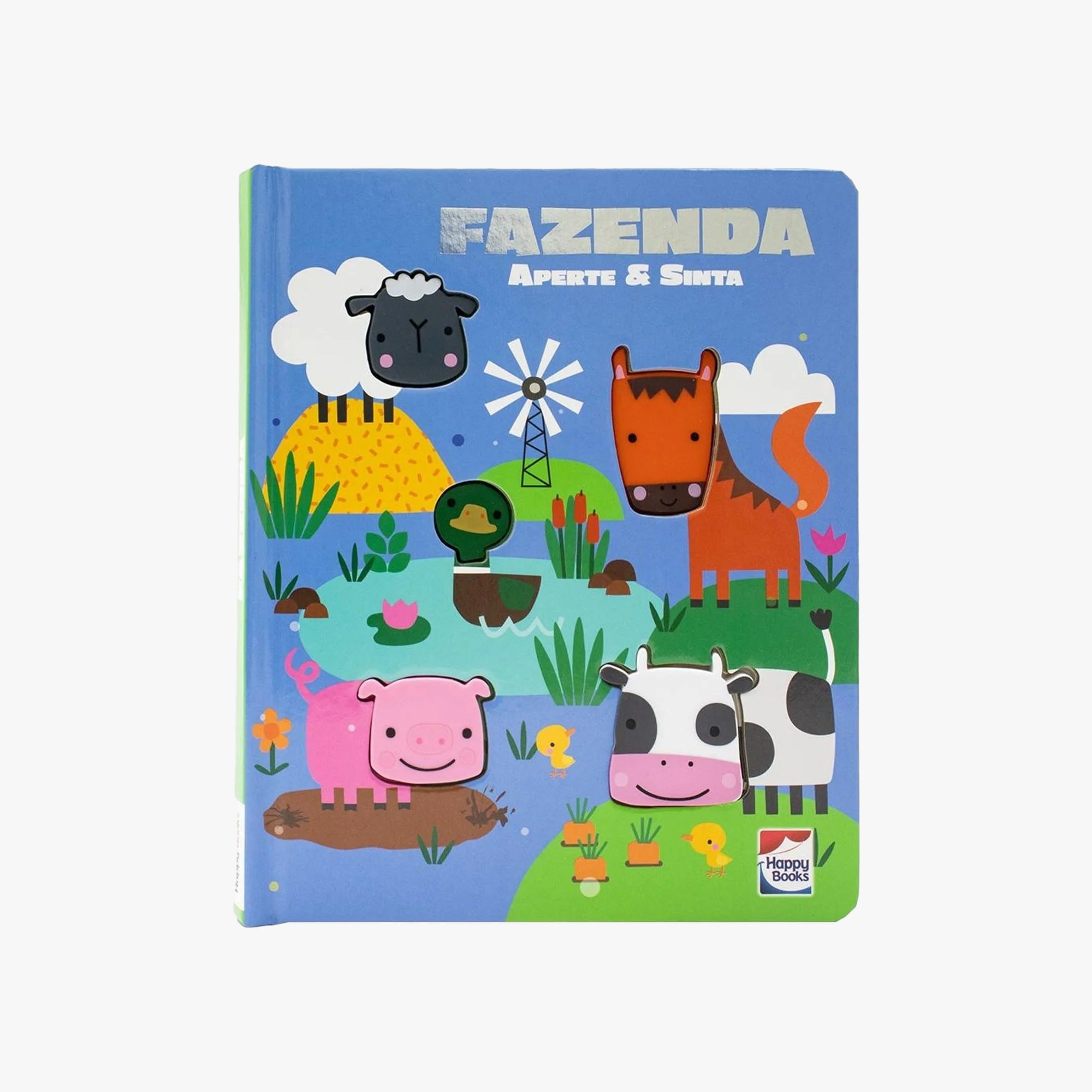 Livro Sensorial Aperta e Sinta Fazenda