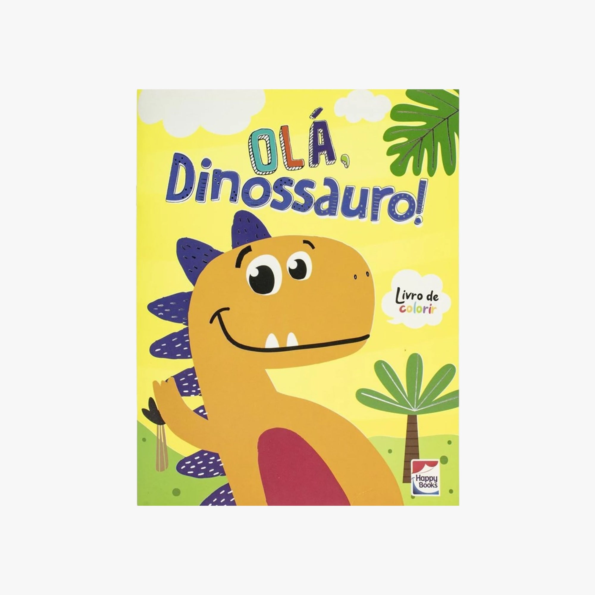 Livro de Colorir Dinossauros