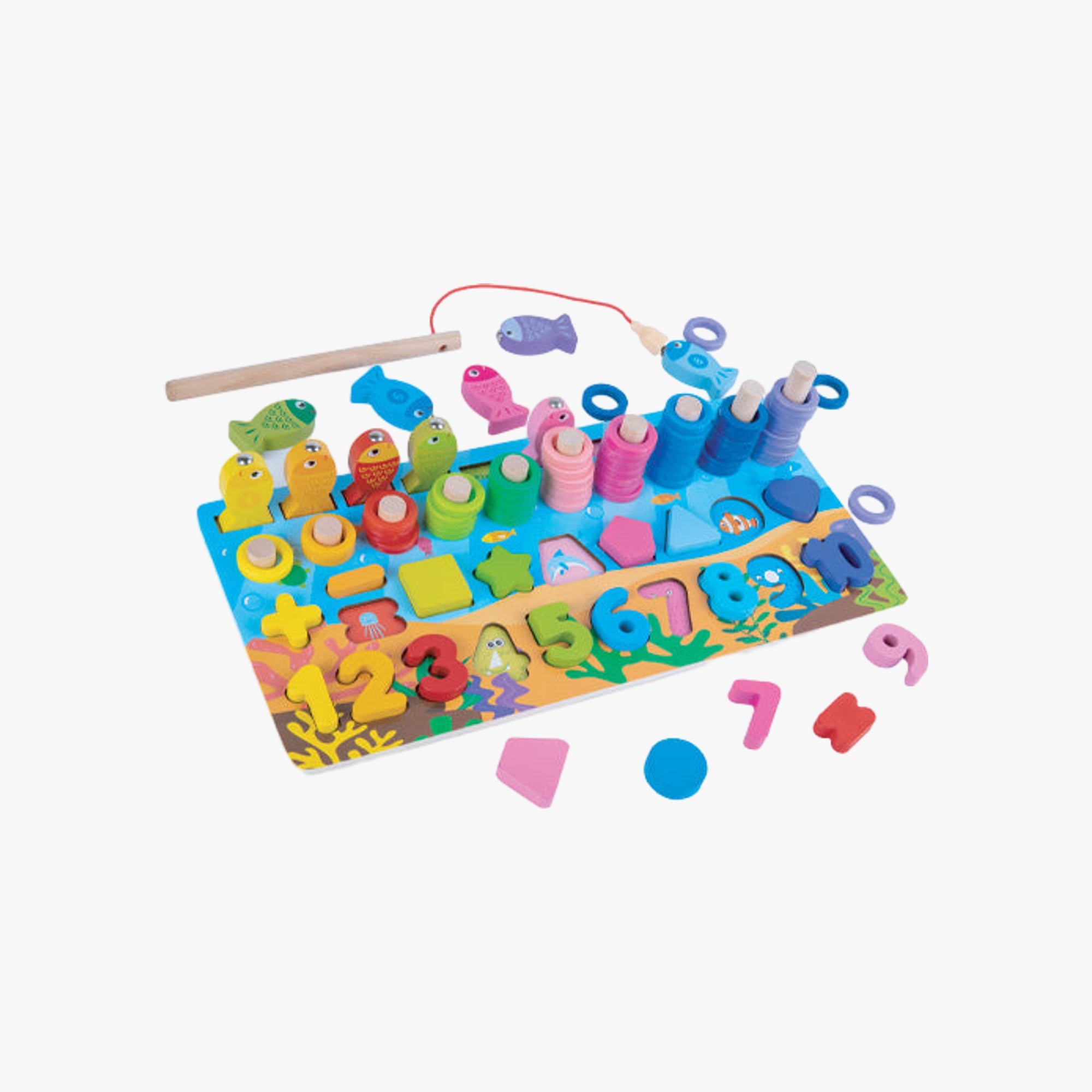 Brinquedo Educativo Tabuleiro Somar e Brincar
