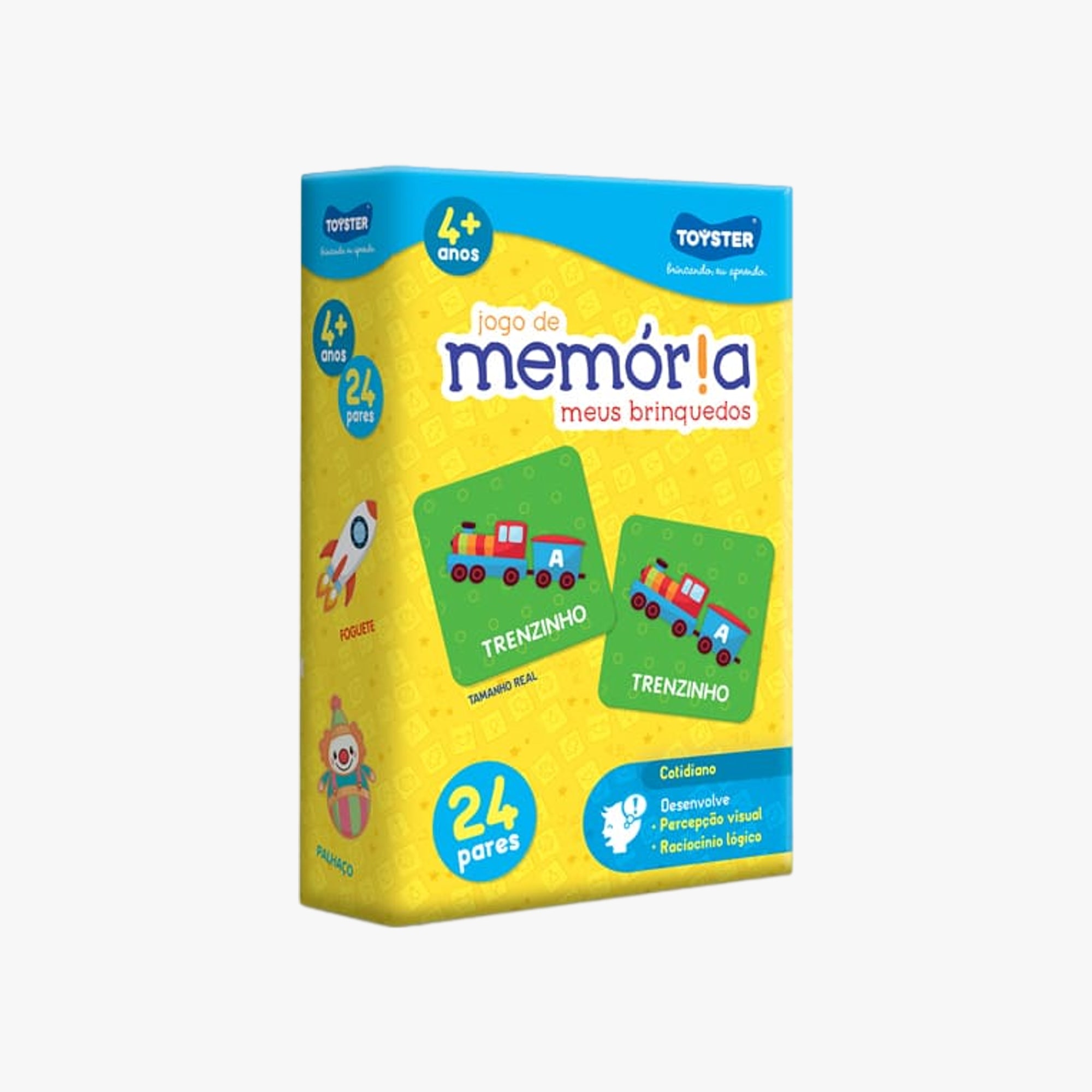 Jogo da Memória Meus Brinquedos