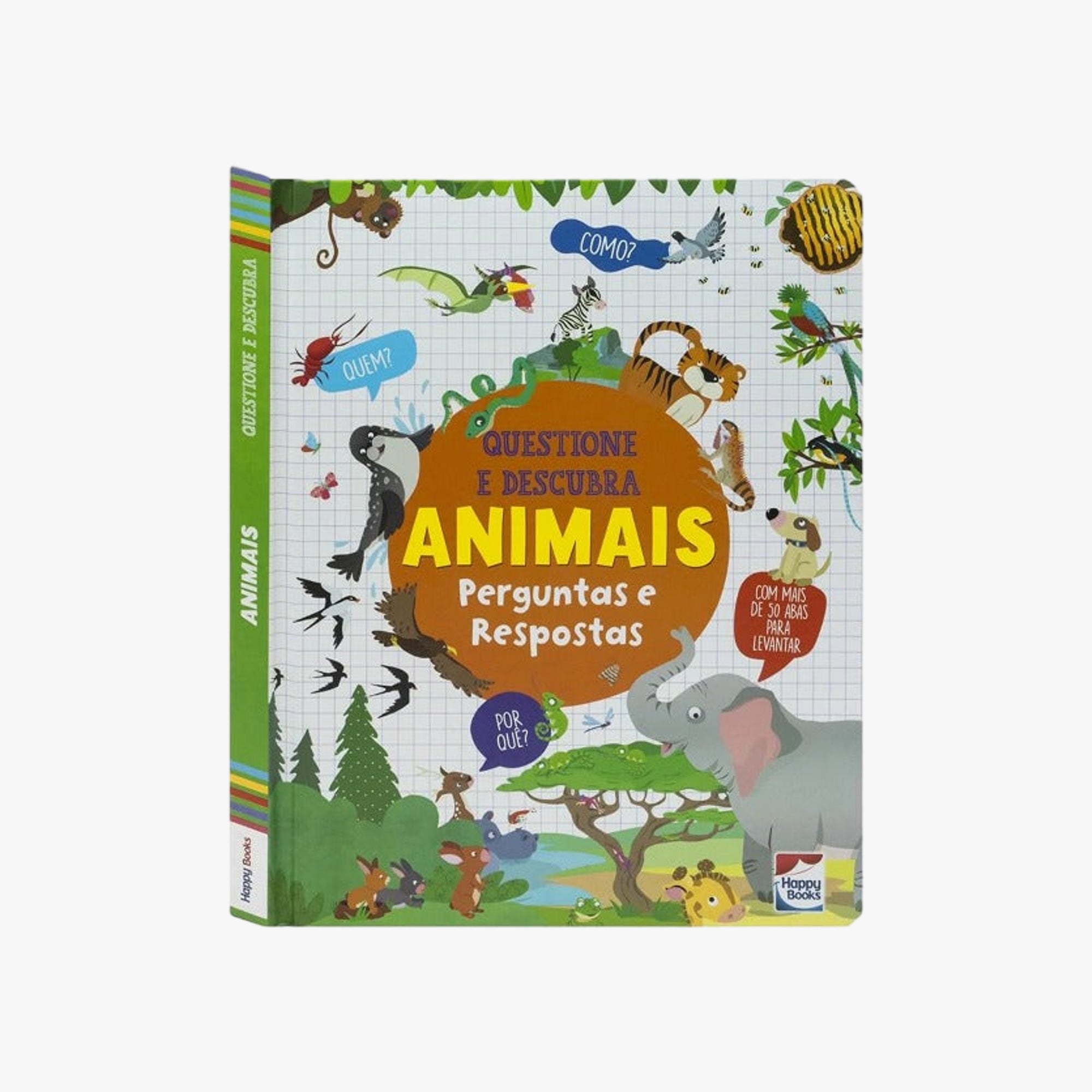 Livro com Abas: Questione e Descubra Animais