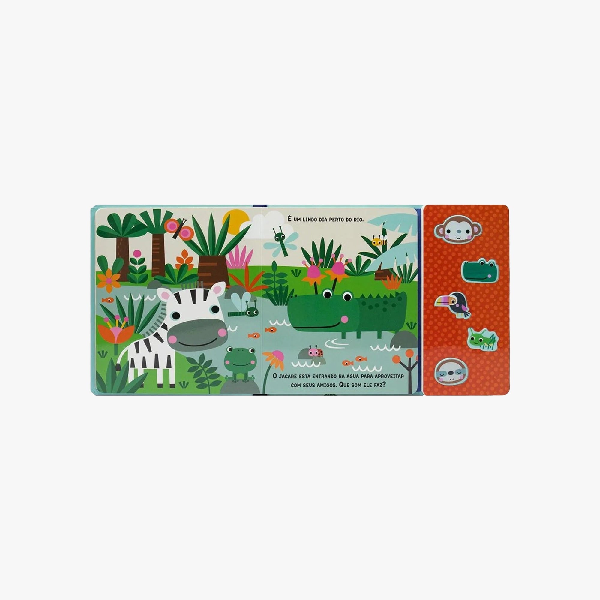 Livro Sonoro e Aventuras Selva