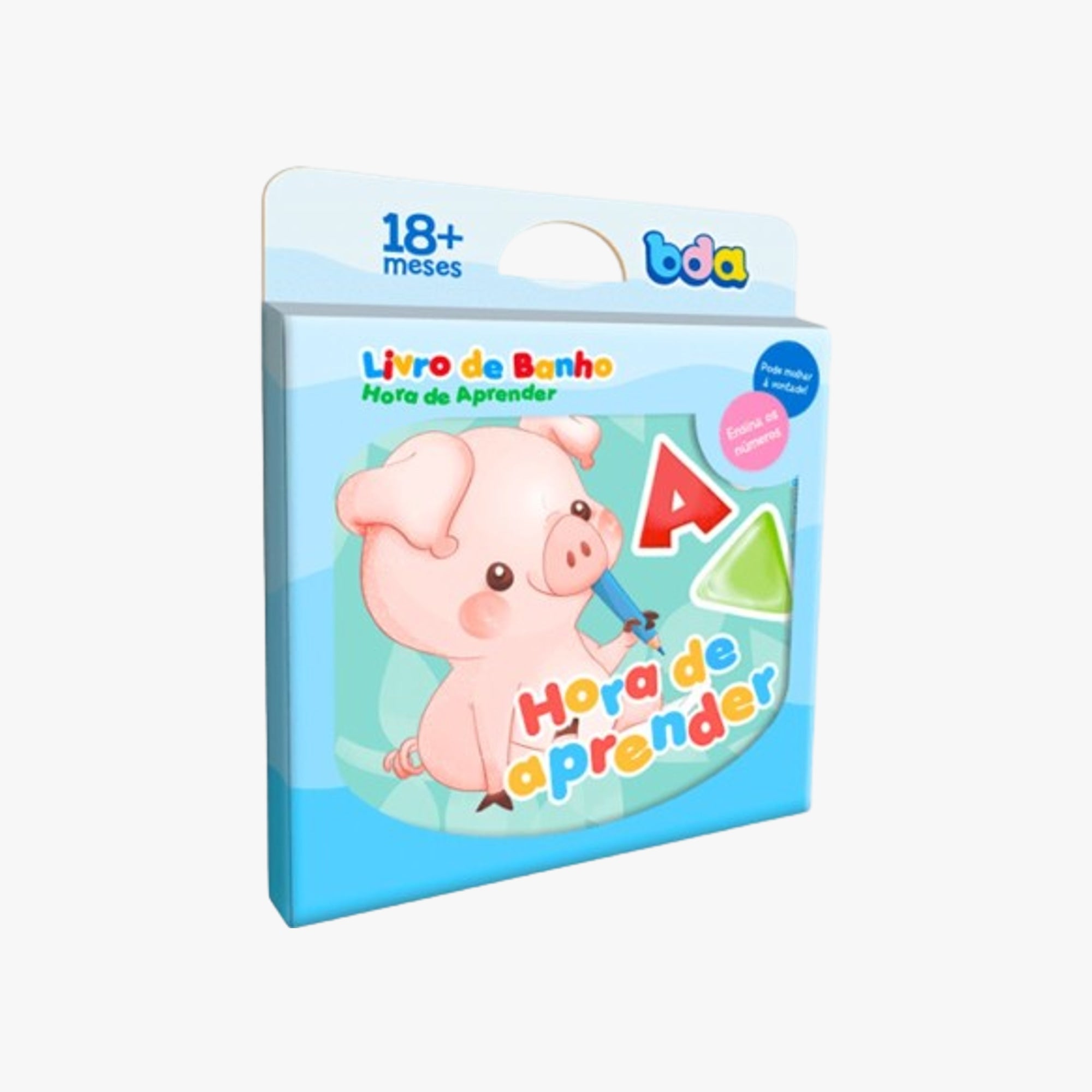 Livro de Banho Para Bebê Hora de Aprender